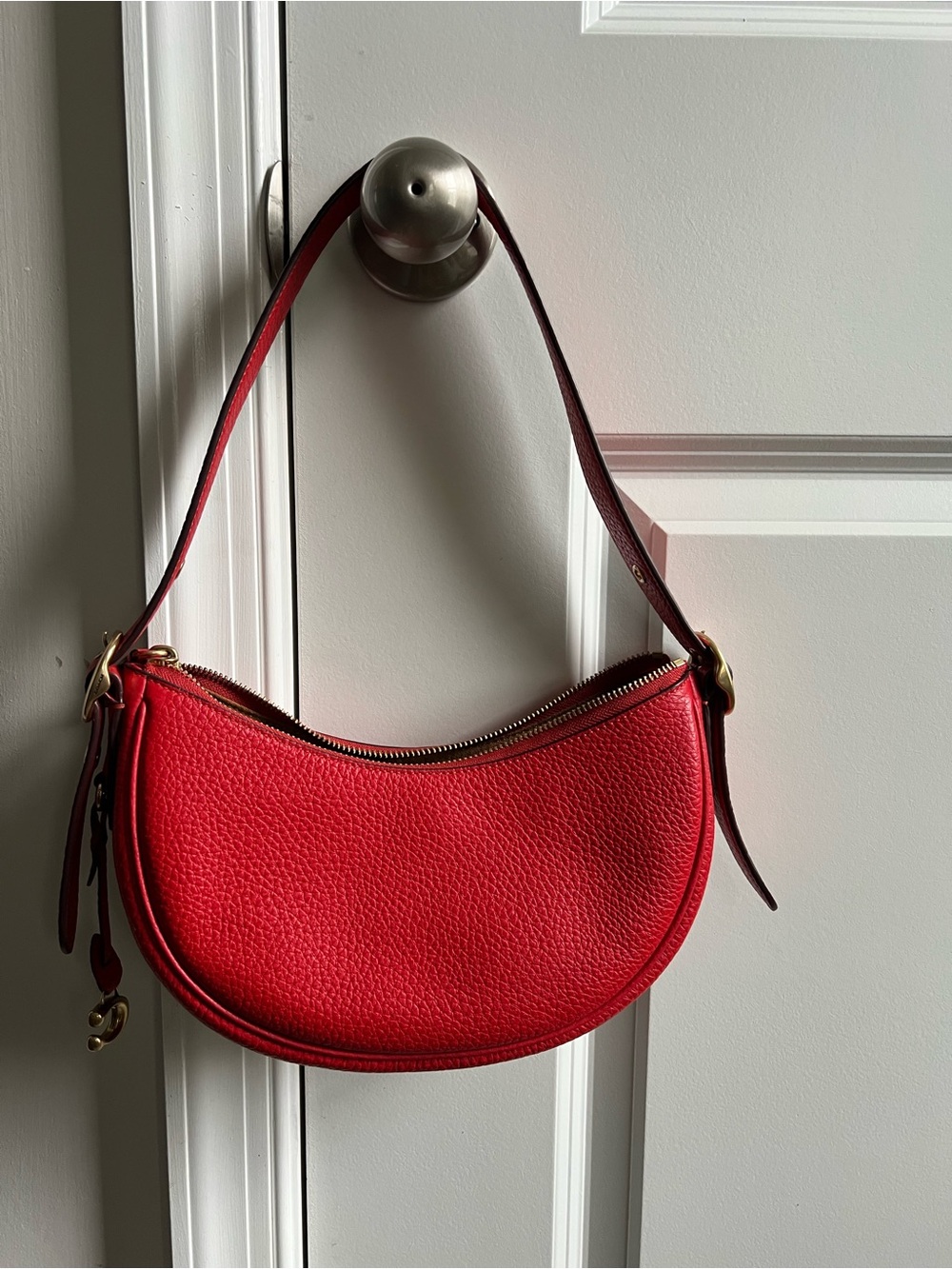 Coach Luna Bag in Red